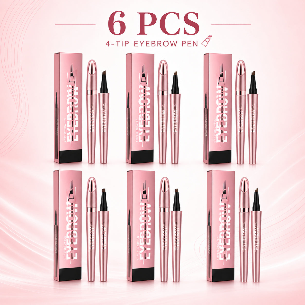 🎨Long Lasting Waterproof Micro Fork Brow Pen