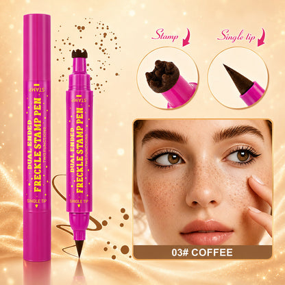 Futavion®OFFICIAL STORE 3-in-1 Waterproof Freckle Stamp Pen & Fine-Tip Liner