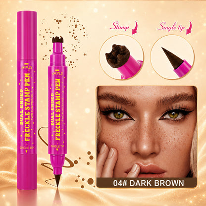 Futavion®OFFICIAL STORE 3-in-1 Waterproof Freckle Stamp Pen & Fine-Tip Liner