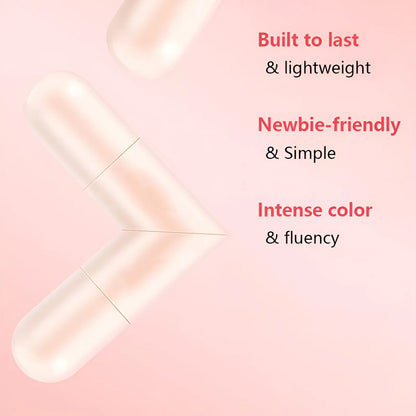 🥰Futavion® 2-in-1 Rotating Winged Eyeliner Stamp Pen – Quick-Dry, Smudge-Proof & Long-Lasting