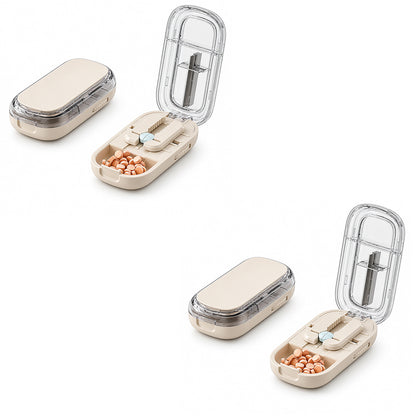 Futavion®Portable Pill Splitter, Precise Tablet Divider, Medicine Cutter