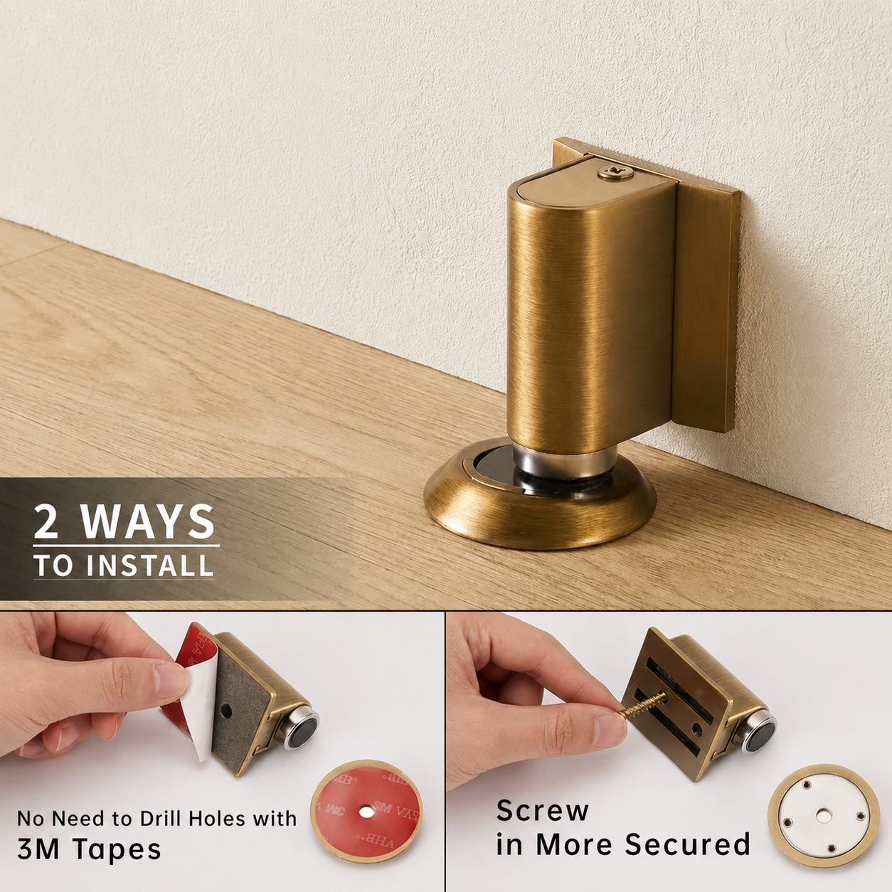 Powerful Magnetic Door Stopper — Special Offer Ends Soon 🧲