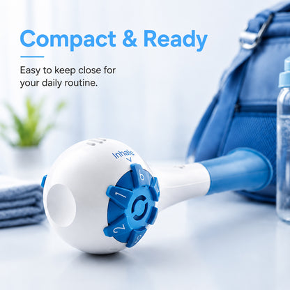Natural Breathing Exerciser Trainer For Drug-Free Respiratory Therapy │ Breathe Easier with Stronger Lungs