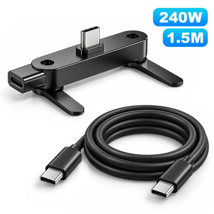 ⚡ 2-in-1 Phone Charging Stand – 240W Fast Charging