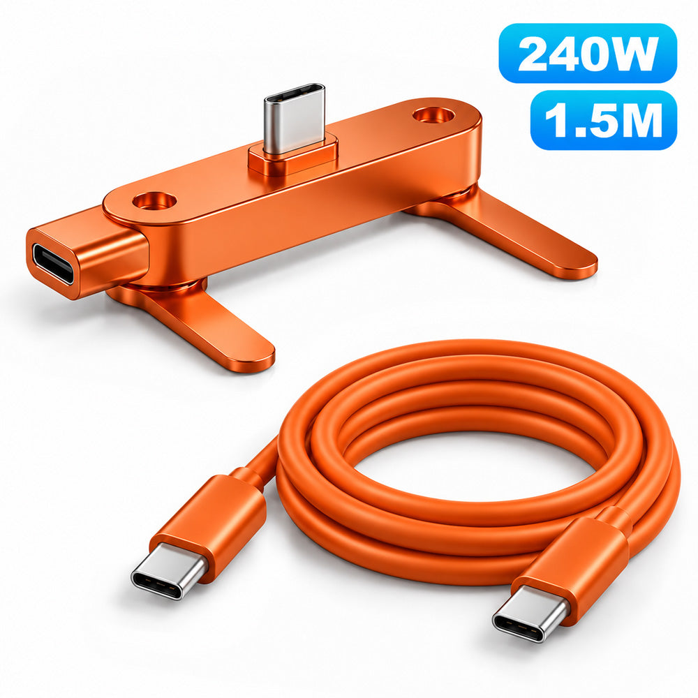 2PC – Type-C to Type-C (Orange)