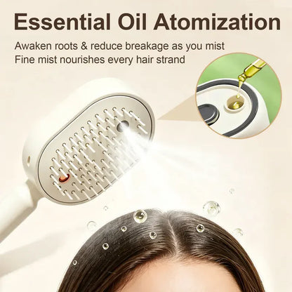 🪮Futavion®Anti-Static Electric Steam & Red Light Therapy Hairbrush