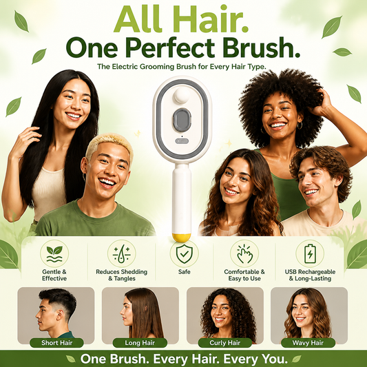 Lasstoys® Moisture Spray Hair Massage Comb