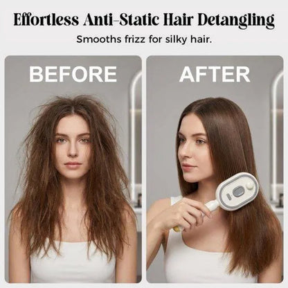 🪮Futavion®Anti-Static Electric Steam & Red Light Therapy Hairbrush