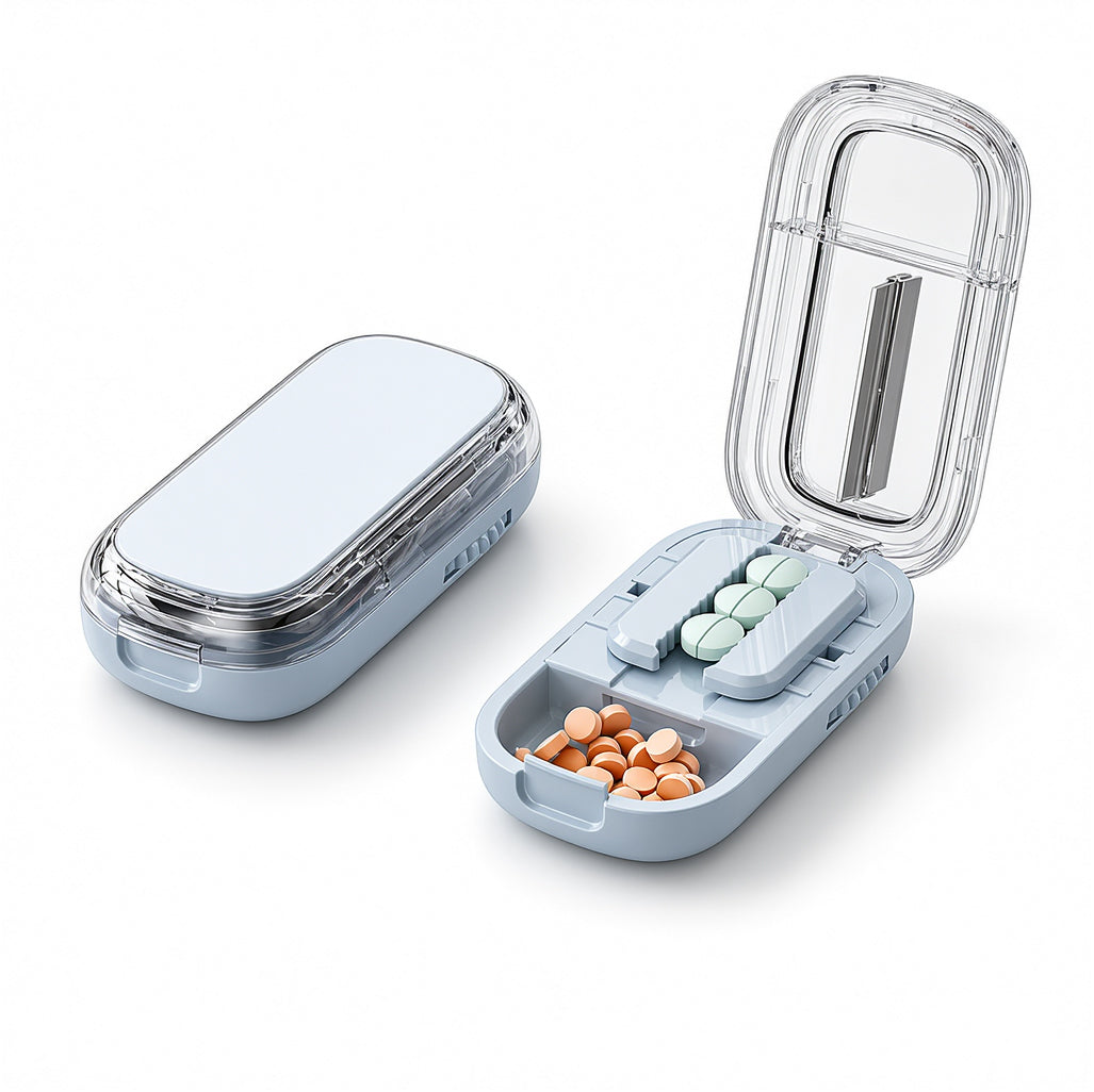 Futavion®Portable Pill Splitter, Precise Tablet Divider, Medicine Cutter