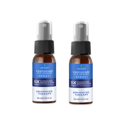 🇺🇸🎁GFOUK® VascuCare Vein Healing Spray(Designed for Varicose veins, Spider veins, Deep vein Thrombosis, Chronic venous insufficiency, Venous ulcers, Thrombophlebitis and other venous issues)