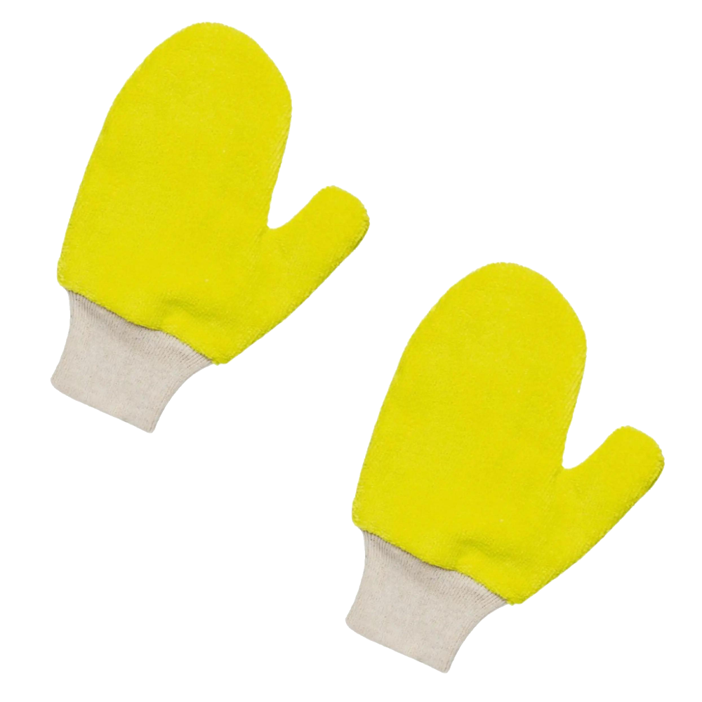 🟡Futavion® Yellow Tick Removal Glove for Humans & Pets - SafelyRemove Ticks Effortlessly, Chemical-Free, Durable, Portable TickManagement Tool for Outdoor Adventures & Everyday Use