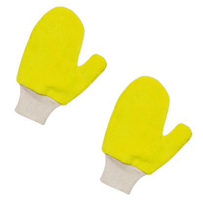 🟡Futavion® Yellow Tick Removal Glove for Humans & Pets - SafelyRemove Ticks Effortlessly, Chemical-Free, Durable, Portable TickManagement Tool for Outdoor Adventures & Everyday Use