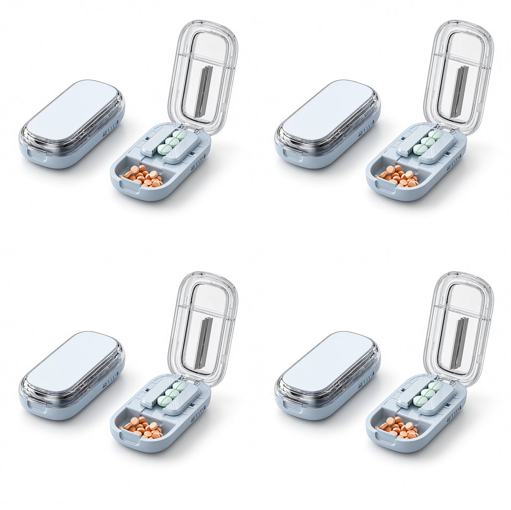 Futavion®Portable Pill Splitter, Precise Tablet Divider, Medicine Cutter