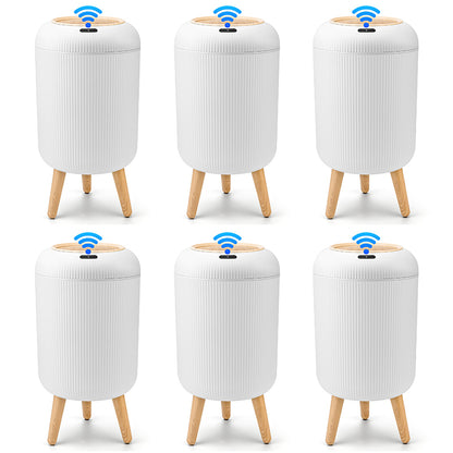 Futavion®Automatic Trash Can with Lid | Small Plastic SmartTrash Can with MotionSensor