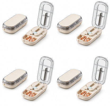 Futavion®Portable Pill Splitter, Precise Tablet Divider, Medicine Cutter