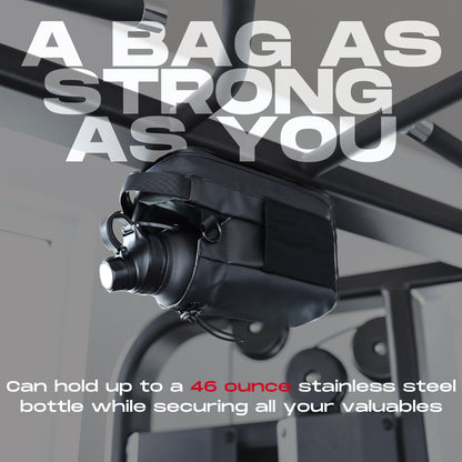 Futavion®Magnetic Gym Bag For Men And Women SlingBottle With Magnetic Attachment | Water BottleHolder, Gym Pouch, Crossbody Bag For Travel,Sports, Work, Fitness