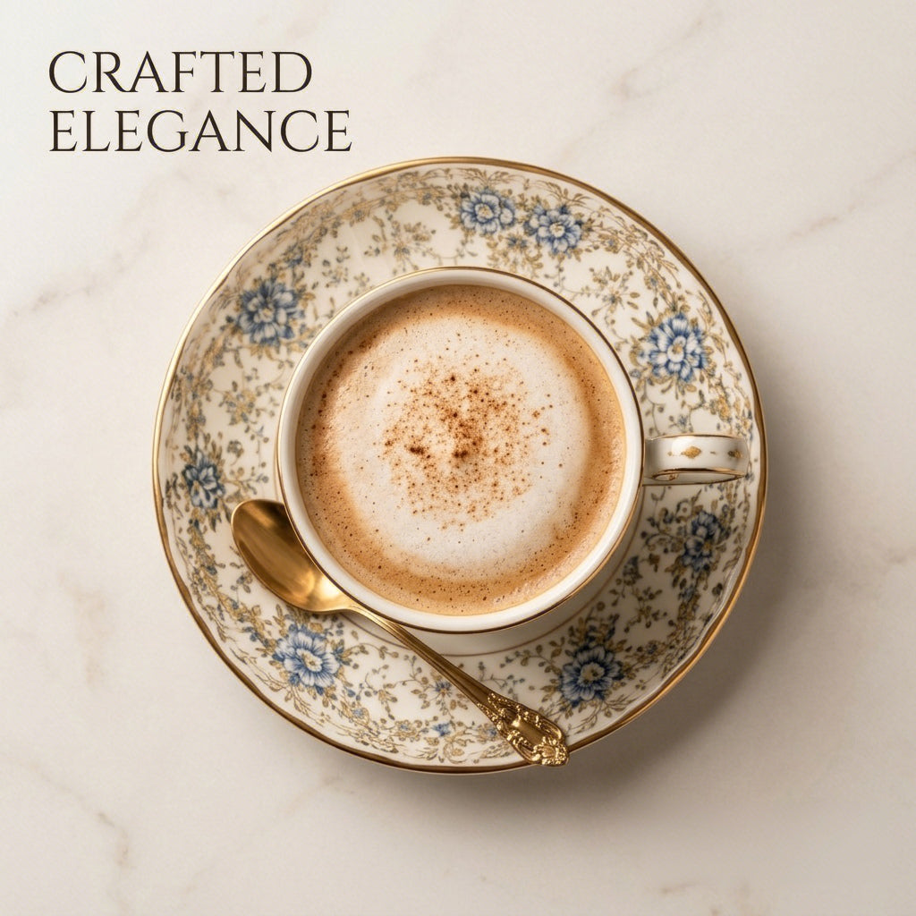 Futavion Terra Vintage Coffee Cup & Saucer Set