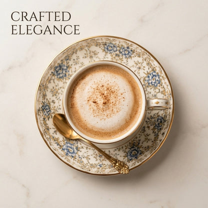 Futavion Terra Vintage Coffee Cup & Saucer Set