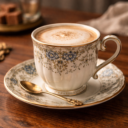 Futavion Terra Vintage Coffee Cup & Saucer Set
