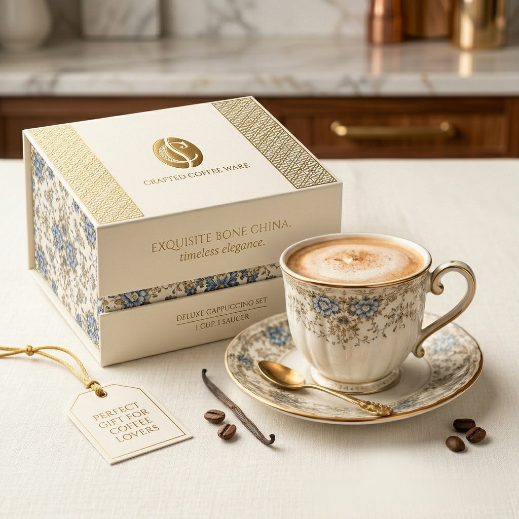 Futavion Terra Vintage Coffee Cup & Saucer Set