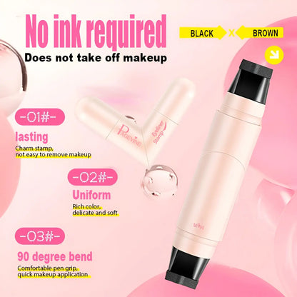 Futavion® 2-in-1 Rotating Winged Eyeliner Stamp Pen – Quick-Dry, Smudge-Proof & Long-Lasting🥰