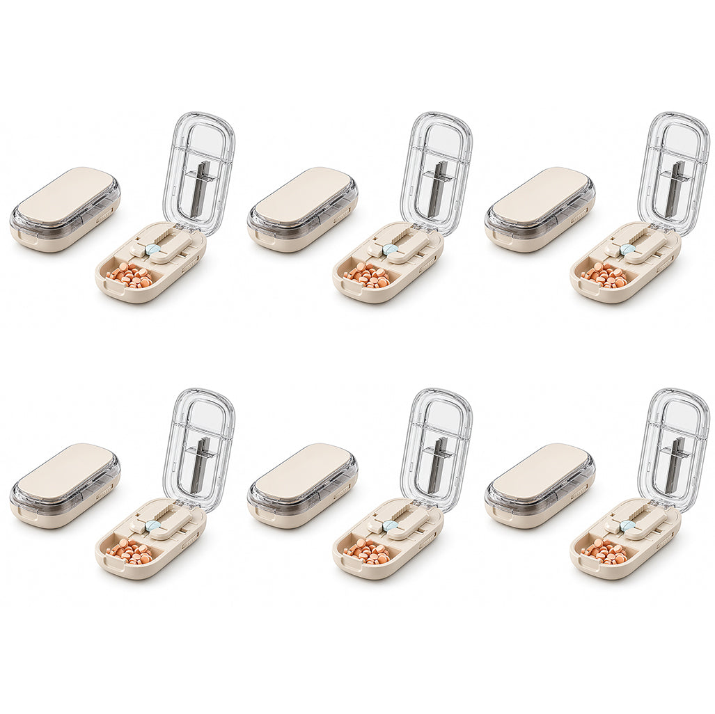 Futavion®Portable Pill Splitter, Precise Tablet Divider, Medicine Cutter