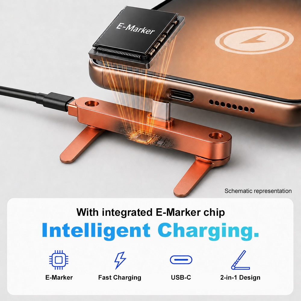 ⚡ 2-in-1 Phone Charging Stand – 240W Fast Charging