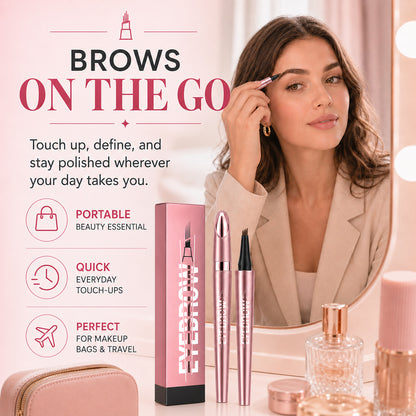 🎨Long Lasting Waterproof Micro Fork Brow Pen