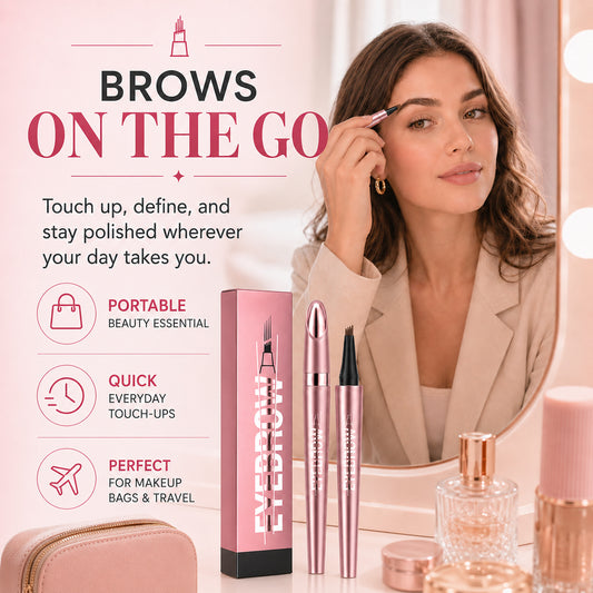 🎨Long Lasting Waterproof Micro Fork Brow Pen