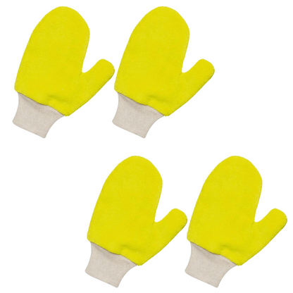 🟡Futavion® Yellow Tick Removal Glove for Humans & Pets - SafelyRemove Ticks Effortlessly, Chemical-Free, Durable, Portable TickManagement Tool for Outdoor Adventures & Everyday Use