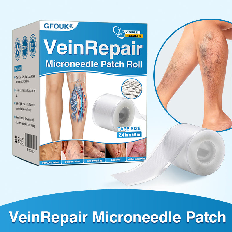 GFOUK® VeinRepair Microneedle Patch Roll⚡Instant Relief, Long-Term Results