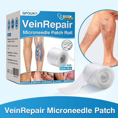 GFOUK® VeinRepair Microneedle Patch Roll⚡Instant Relief, Long-Term Results