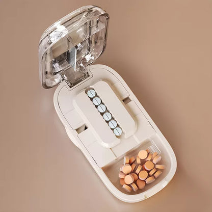 Futavion®Portable Pill Splitter, Precise Tablet Divider, Medicine Cutter