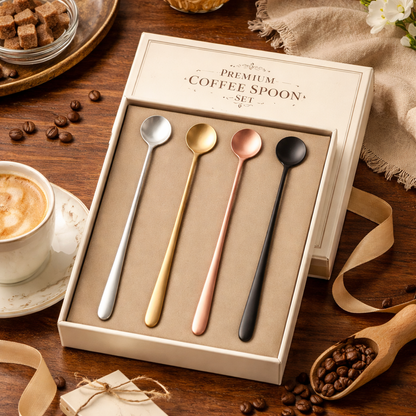 Futavion Long Handle Coffee Spoon Set