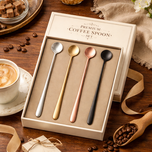 Futavion Long Handle Coffee Spoon Set