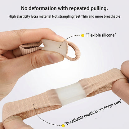 👣Futavion® Bunion Toe Separators for Overlapping Toes Women Men, Gel Toe Spacers Bunion Corrector with 2 Loops for feet, Hammer Toe Straightener