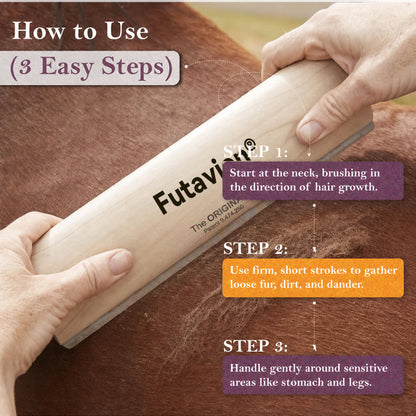 🐕Futavion® grooming comb / tool for cat dog or horse  (10 inch)