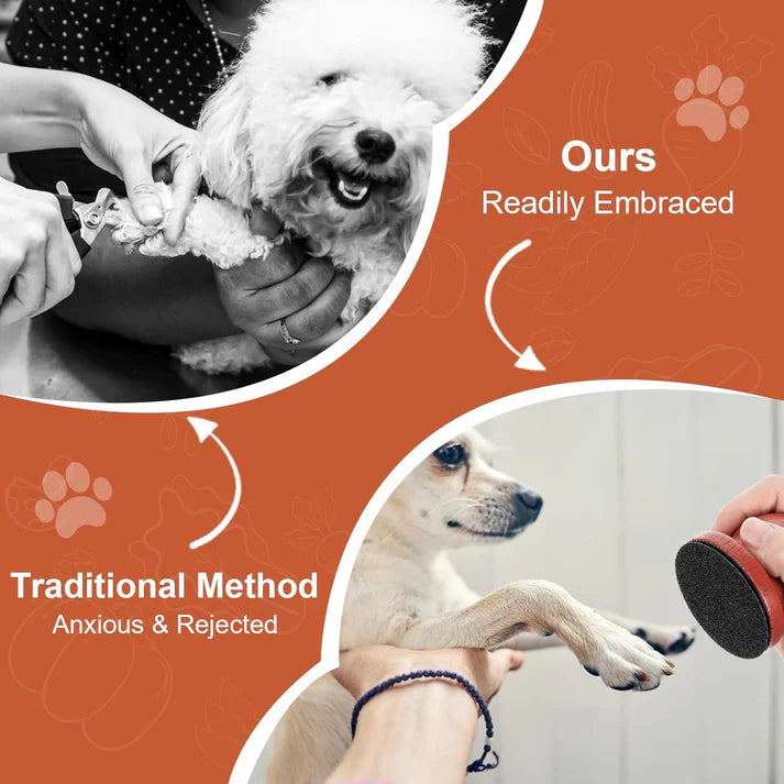 🐶🐾Futavion®Dog Nail File For Dogs, Scratch Square For Dogs Stress Free Nail File, Dog Nail File & Scratch Pad - Prevent Furniture Damage from Long Sharp Dog Nails, Stress-Free Claw Trimmer and Grinder for Dog Grooming at Home, Pet Nail Care