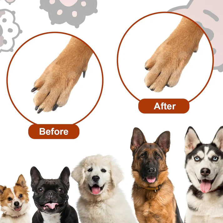 🐶🐾Futavion®Dog Nail File For Dogs, Scratch Square For Dogs Stress Free Nail File, Dog Nail File & Scratch Pad - Prevent Furniture Damage from Long Sharp Dog Nails, Stress-Free Claw Trimmer and Grinder for Dog Grooming at Home, Pet Nail Care