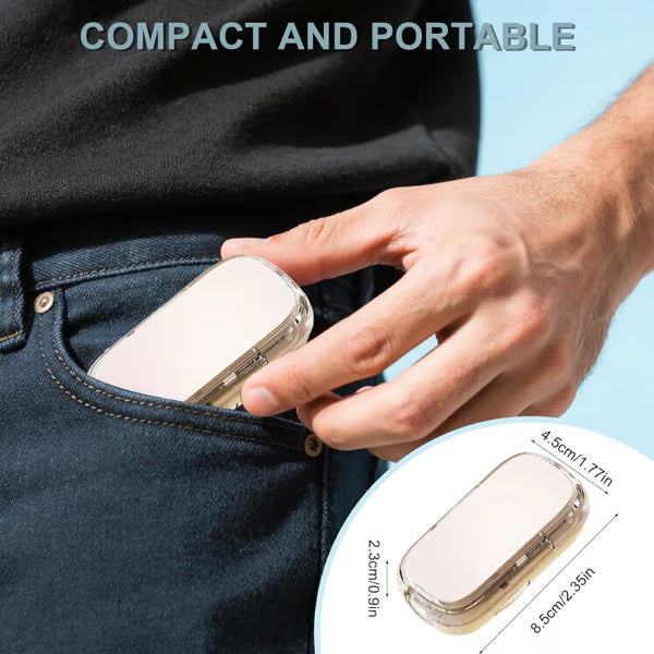 Futavion®Portable Pill Splitter, Precise Tablet Divider, Medicine Cutter