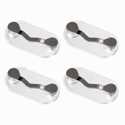🧲👓Futavion® Magnetic Glasses Holder - Premium Strength Magnetic Hold - Fits All Frames - Lifetime Warranty - Made in USA - Secures and Protects Readers, Sunglasses, Blue Light Glasses, or Safety Glasses