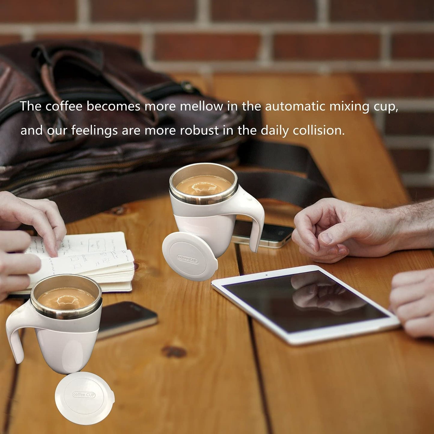 Best Gift Pick 一Self-Stirring MugYourPerfect Drink, PerfectlyMixed