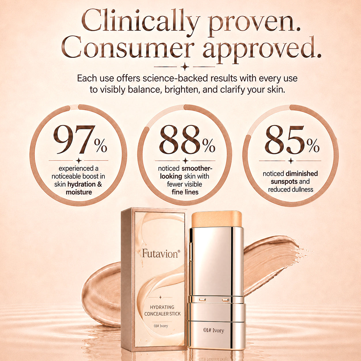 Futavion® Hydrating Concealer Stick — Your Skin, Beautifully Perfected