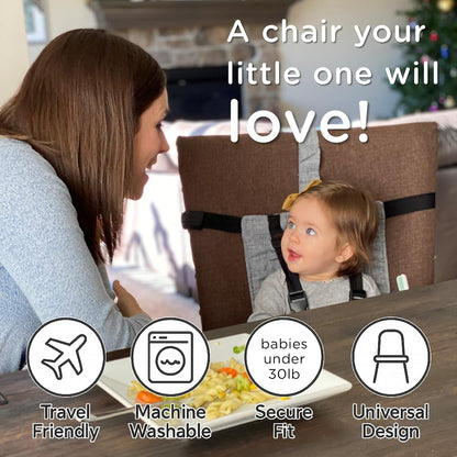 Baby Travel Harness Seat – A Portable High Chair Wherever You Go✨