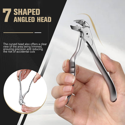Less Bending, More Leverage, Easier Trimming — Long Handle Toenail Clipper✂️