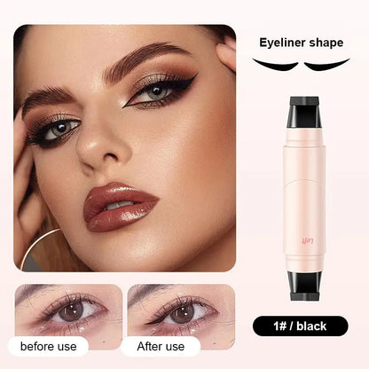Futavion® 2-in-1 Rotating Winged Eyeliner Stamp Pen – Quick-Dry, Smudge-Proof & Long-Lasting🥰
