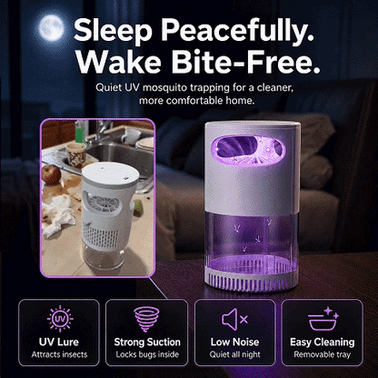 🦟 60% OFF! Futavion®UV Mosquito Killer Lamp – quiet, USB, chemical-free. 30K+ sold! 🔇🌙