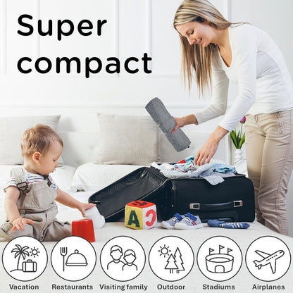 Baby Travel Harness Seat – A Portable High Chair Wherever You Go✨