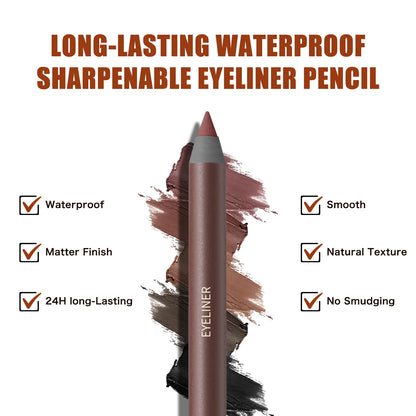 💄Long-Lasting Waterproof Eyeliner Pencil – Smooth Glide, Rich Color & Smudge-Resistant Wear