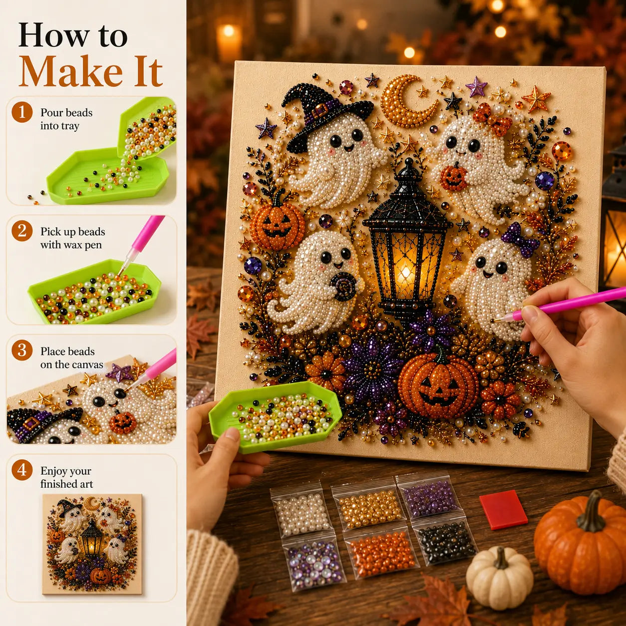 🎃Create Your Own Halloween Diamond Painting Masterpiece